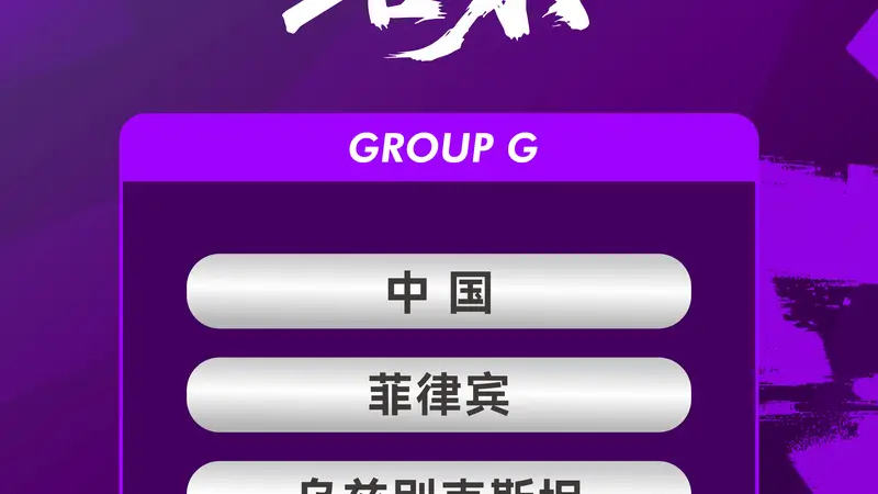 亚运会女足抽签：中国队与菲律宾乌兹别克中国香港同组