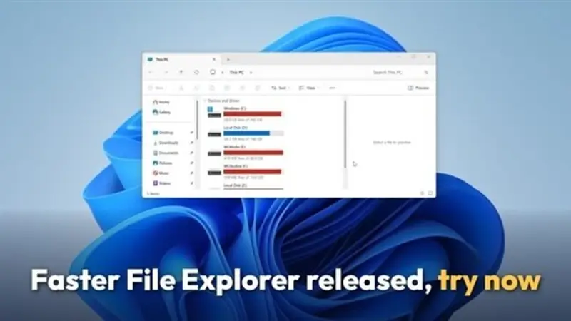 微软推Windows 11新版文件资源管理器:底层重构提速,7月全面覆盖