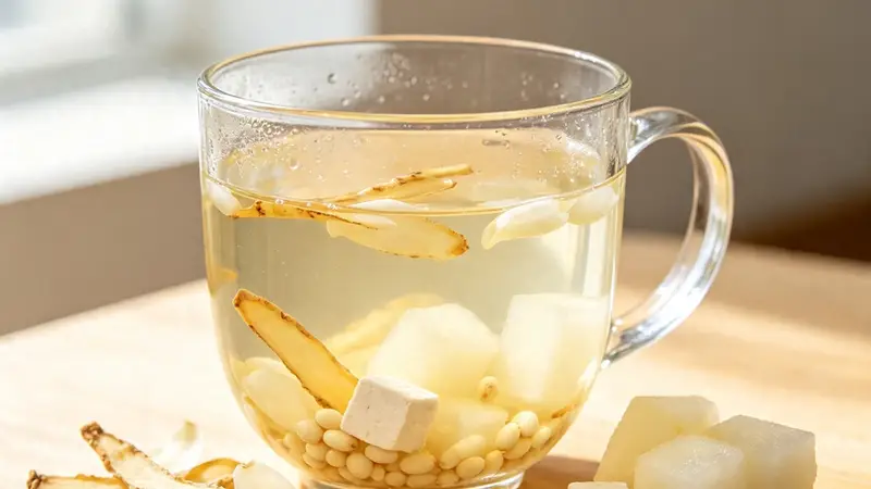 明天入伏,天燥热多喝玉竹茶,搭配煮水生津又清润,全家都能喝!