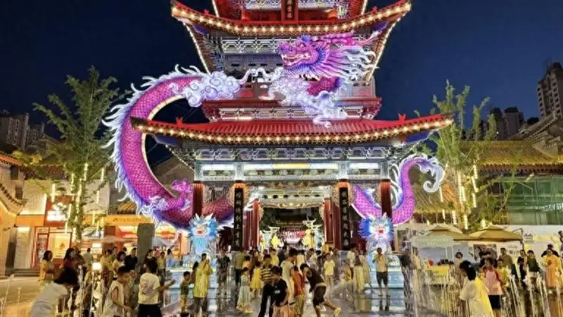兰州夏夜烟火升腾 夜经济活力拉满