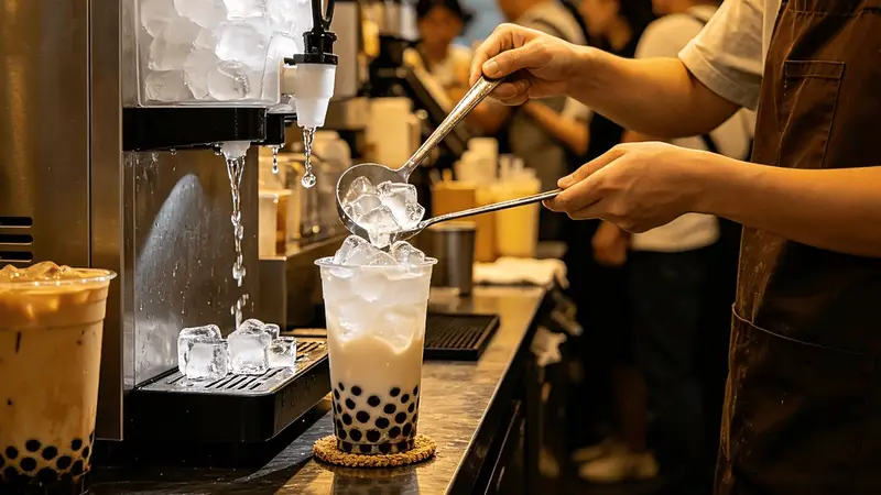 奶茶旺季商用制冰机怎么选?这几款茶饮店最热门