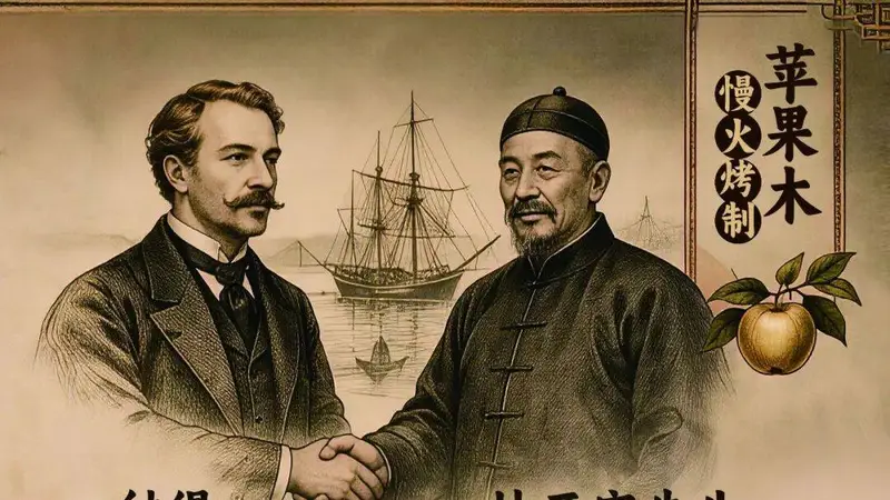 喜旺维小肠|1869年,一场跨越山海的美味相遇