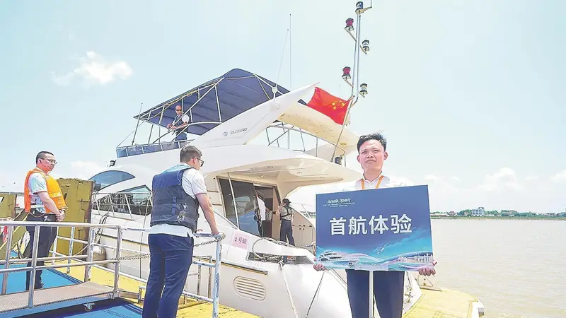 番禺开通三条新游艇航线 连接海心沙海鸥岛紫坭堂