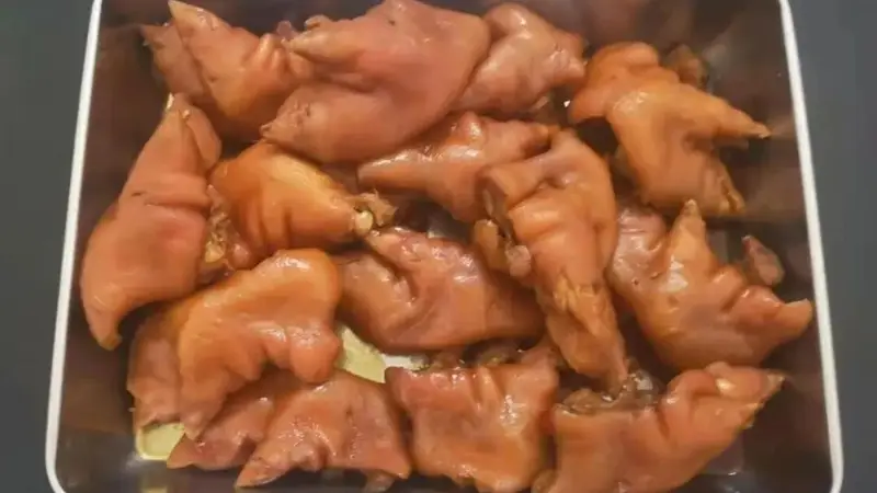小店靠一道特色菜吸客 黑醋猪脚姜做法公布 猪脚软糯酸甜姜香浓郁