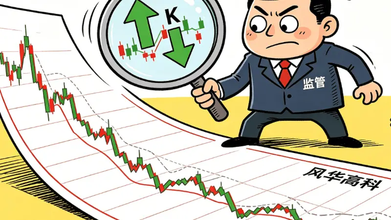 30天暴涨200%被监管盯上!“AI新贵”风华高科一字跌停,90亿市值蒸发