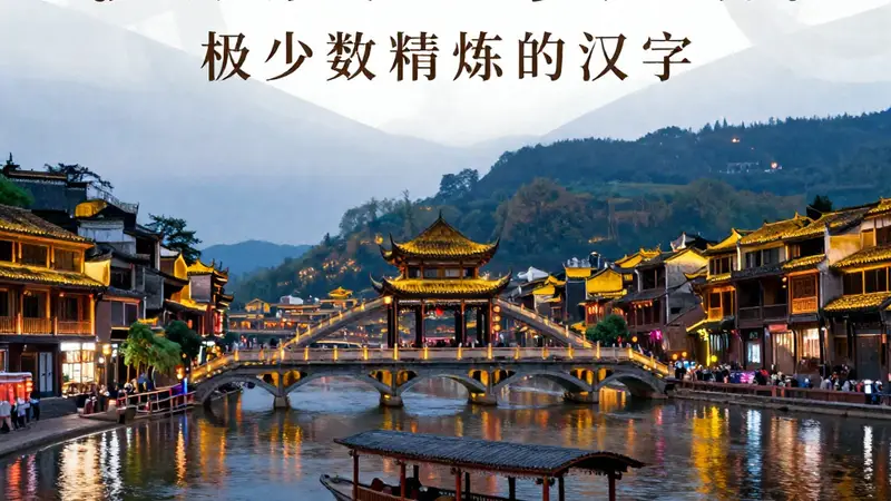 湖南凤凰古城沱江泛舟，沈从文笔下的边城，夜游太有氛围！