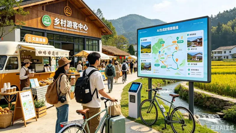 Z世代慢充旅行新风尚：AI文旅打造奔县游个性化漫游体验