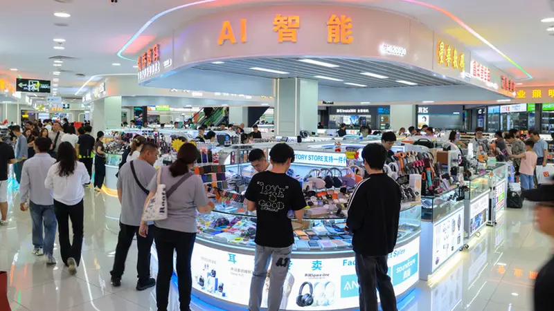 中国批发市场正成为旅游景点
