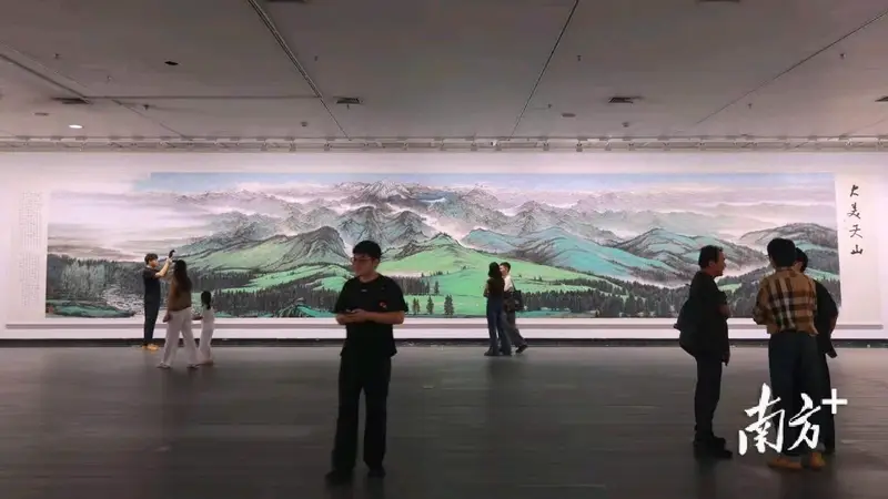 粤藏同心绘“天路”，“双长卷”开辟美术主题创作新格局