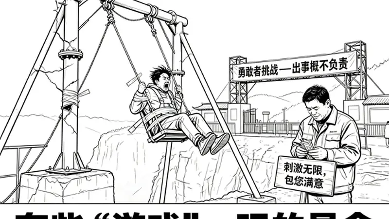 莫让游客用生命为网红项目“试错”