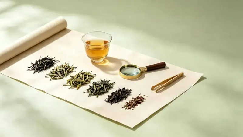 翻新茶、香精茶一眼看穿:四步识别劣质茶,告别“茶叶智商税”