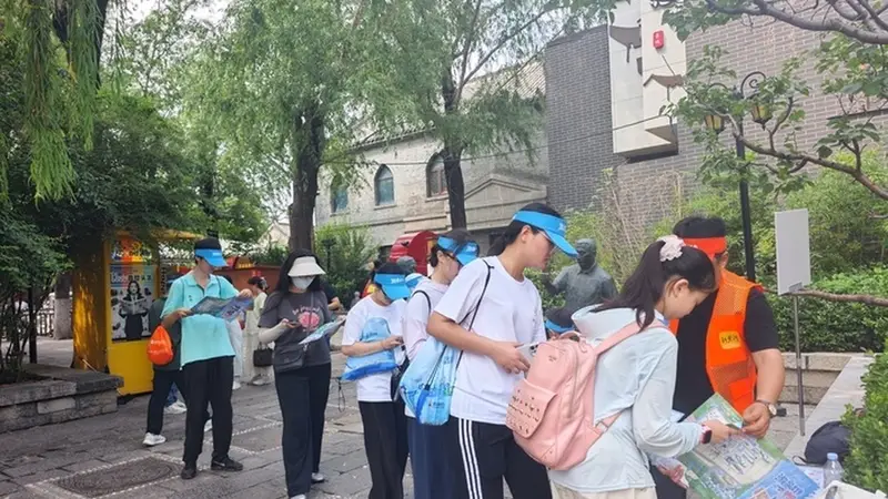 1个多小时打卡25个泉!济南游泉打卡挑战赛上演“速度与热情”