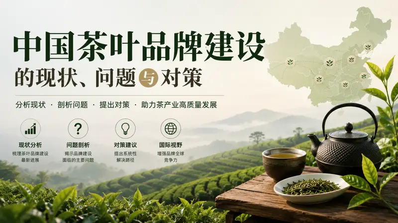 中国茶叶品牌建设的现状、问题与对策