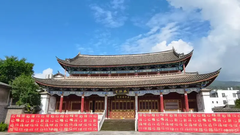 七夕节,到云南姚安光禄古镇赏荷塘美景