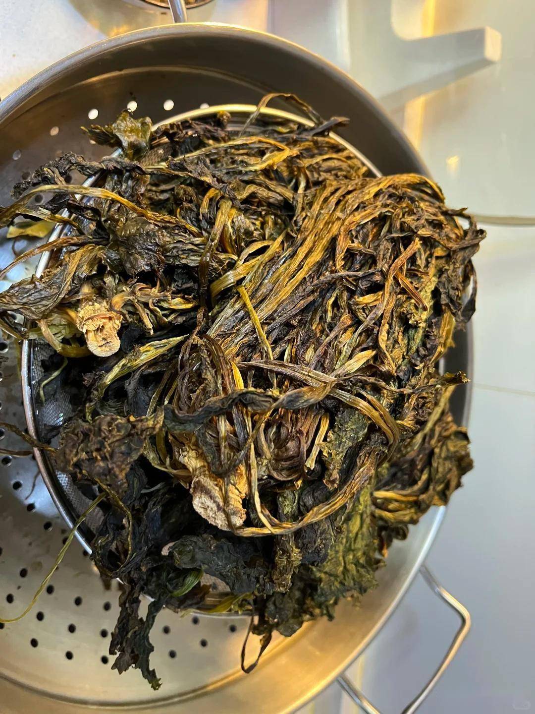 家常自制梅干菜，传统老方子零失败，干香浓郁蒸肉必备