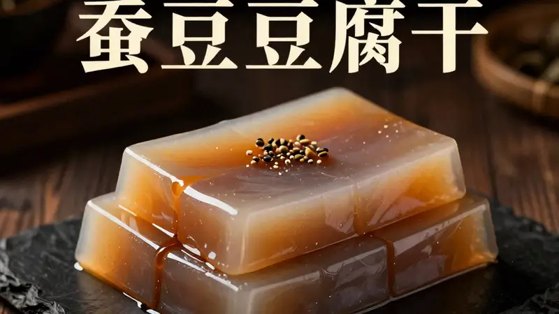 浑源凉粉蚕豆豆腐干是灵魂,这搭配只有大同才有