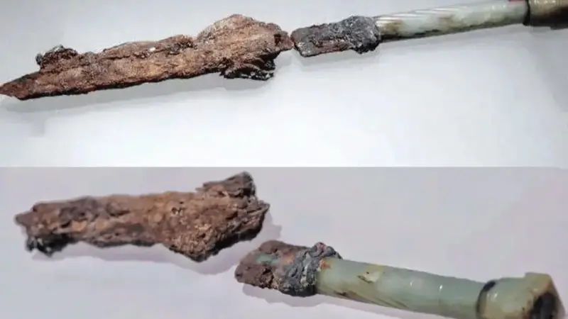 磨刀石专栏|刀光玉影-中国历代玉柄小刀的前世今生(一)战汉削刀