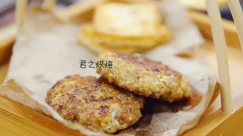 北豆腐做的肉饼超好吃！一人能吃8个