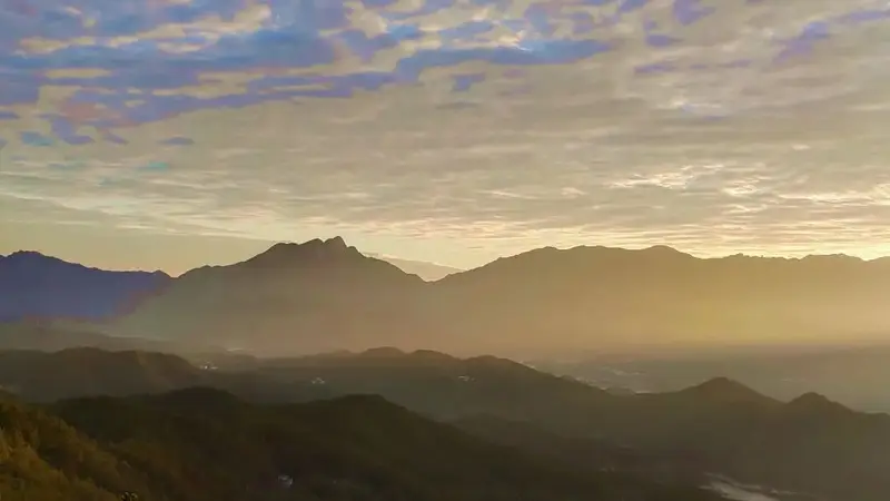 大别山上看日出——罗田九资河拍摄散记之四