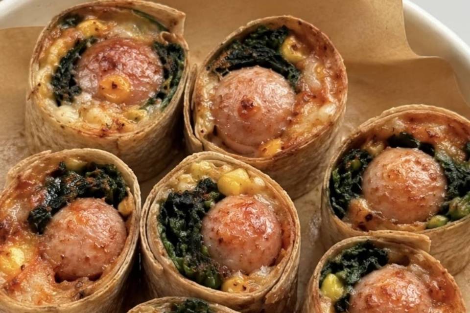 外面卷饼添加剂多？自制火腿鸡肉卷干净营养足