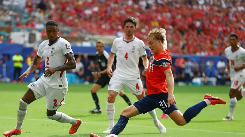 世界杯-贝林厄姆连场双响 英格兰加时2-1挪威晋级四强