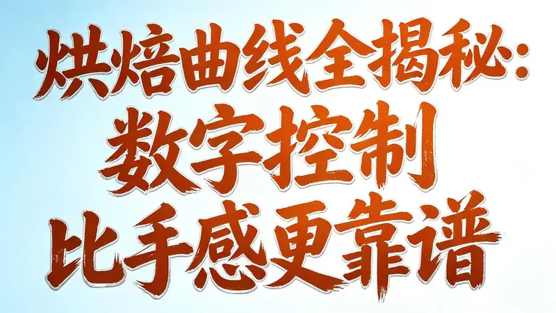 咖啡豆烘焙曲线全揭秘:数字控制比手感更靠谱