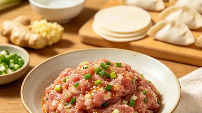 调饺子馅,就记3个字:水、盐、油!出锅个个爆汁,鲜香赛过饭店