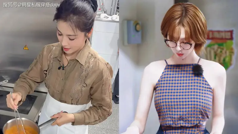 “厨娘赛道”刘涛和姜妍美的大不同!一个端庄大气一个温柔小姨!