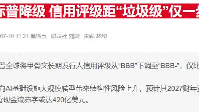 AI投资推高负债规模 科技巨头债务负担过去五年翻倍增长