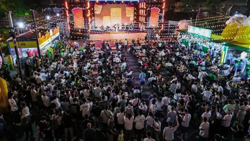 12个必打卡点!第36届青岛国际啤酒节青岛老城会场(大鲍岛)的夏日C位