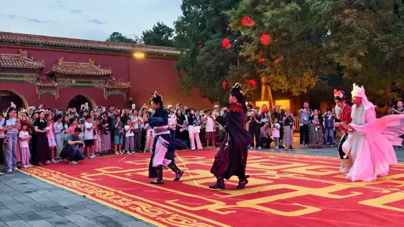 来景山过奇喵夜！北京中轴线上首次推出沉浸式夜游