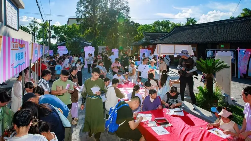 周浦邂逅国风游园会,传承民俗新风尚