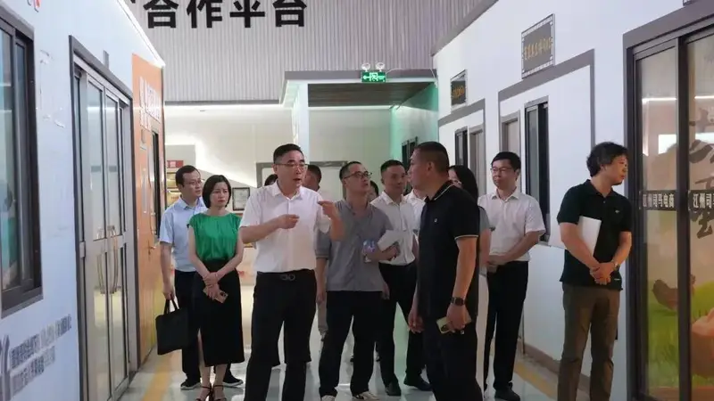 江西省级工业旅游点复核小组莅临九江礼涞景区开展工业旅游点复核检查