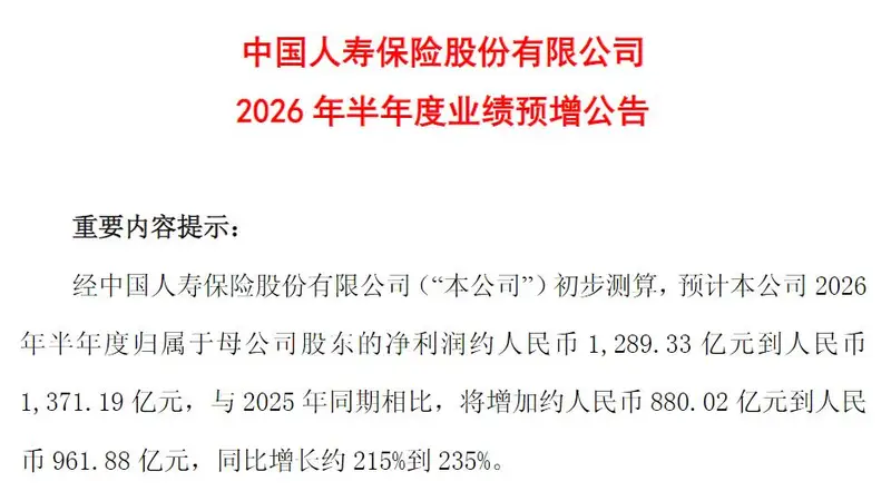 爆赚千亿！深度绑定科创行情的中国人寿，正经历最极致的业绩过山车