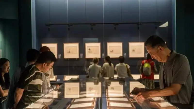 丰子恺《护生画集》六册原作首次完整亮相中国国家画院美术馆