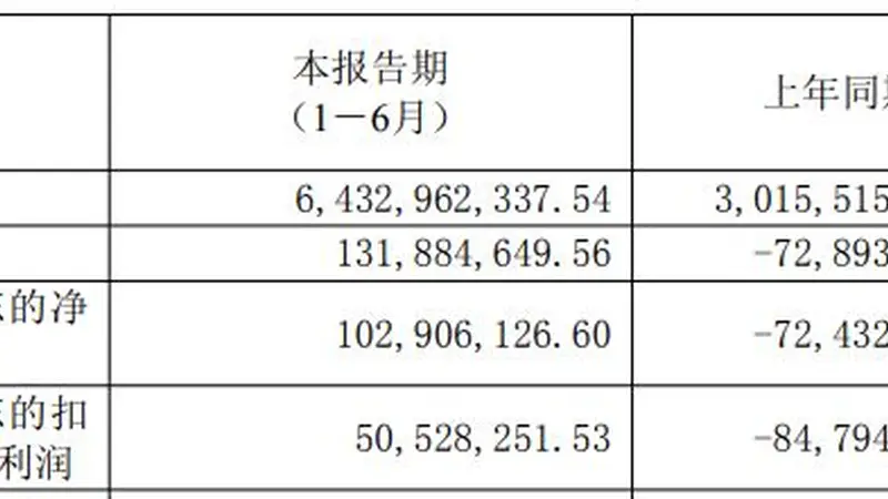 “锂电铜箔行业供需格局彻底反转”！诺德股份上半年营收翻倍并扭亏为盈，但经营现金流同比转负且存货激增98.6%