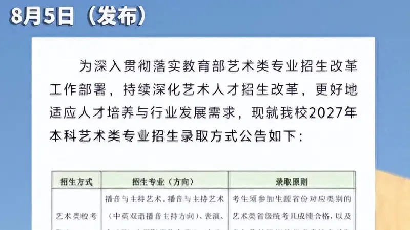 被央视怒批,目不识丁、洋相百出,难怪中传多专业取消艺考