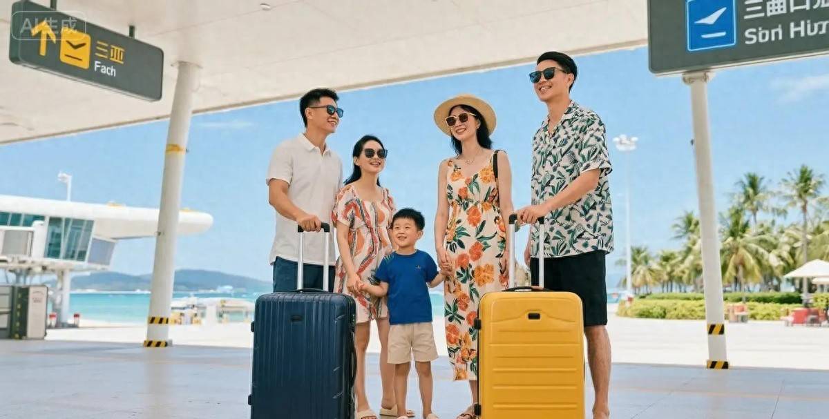 我花8万请全家三亚度假，到机场发现多两个行李箱，我直接改签