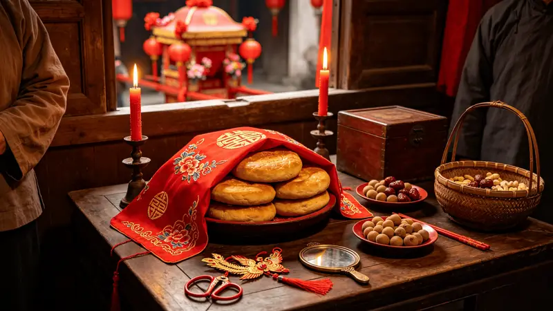 烧饼藏寓意，老白沙的团圆仪式——乡乡公主小故事（三）