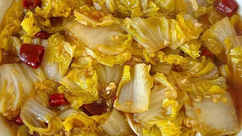 吃了多年的娃娃菜，还是头一次见这新吃法，真是高手在民间