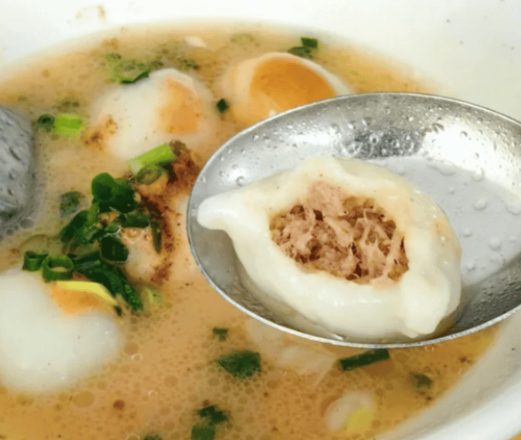 黔西南独有的咸鲜，兴义鸡肉汤圆打破汤圆固有风味