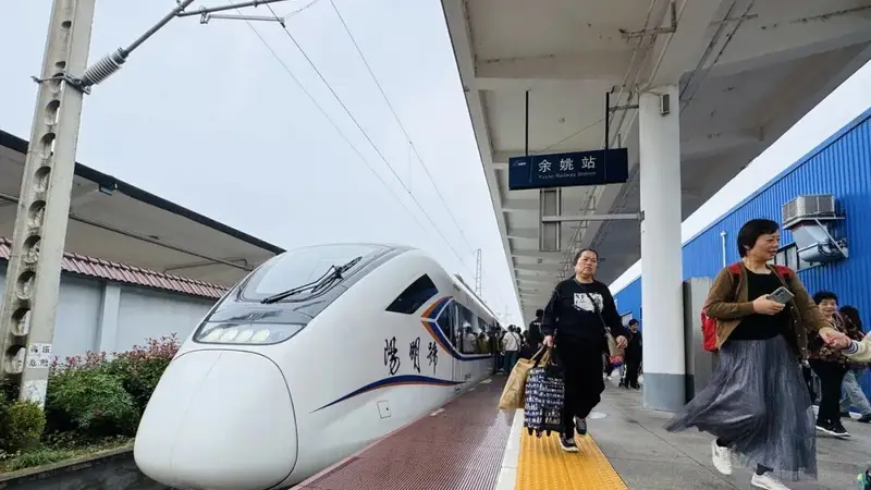 明日起,宁波城铁这些车次恢复正常开行