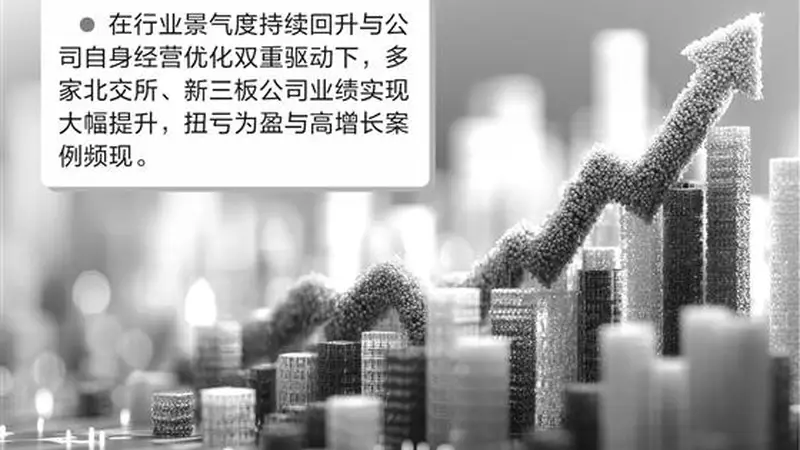 北交所新三板公司密集发布半年报预告 高景气赛道业绩亮眼