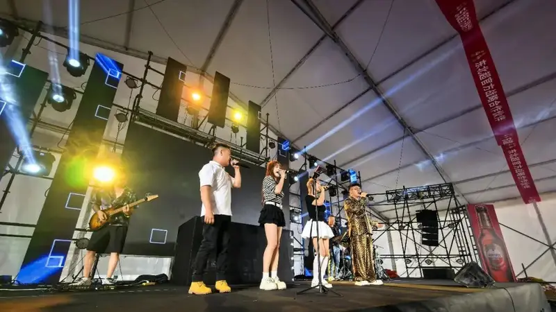 寻美盘锦·潮音燃夏:2026啤酒音乐嘉年华点亮辽河文化广场