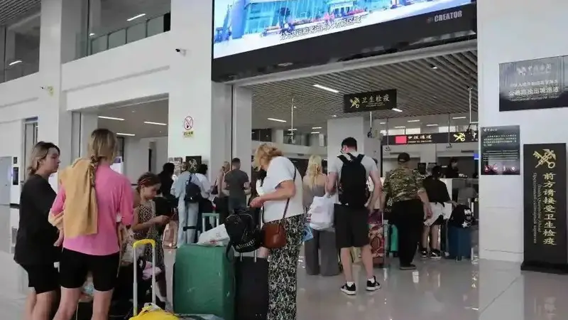 黑河口岸通关效率大升级
