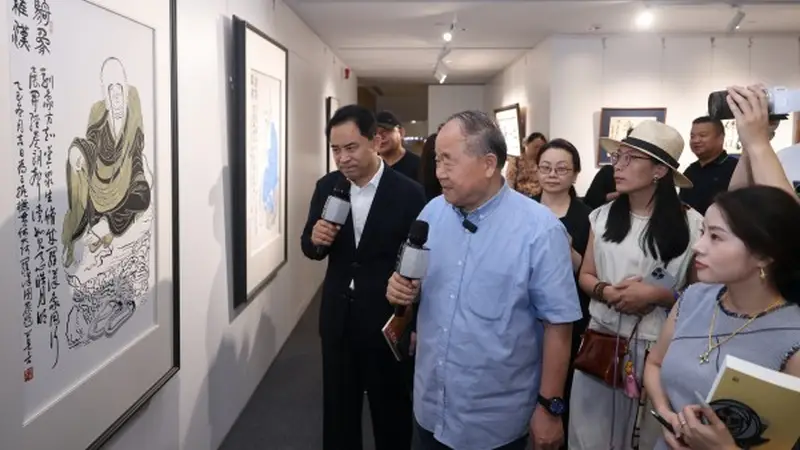 乐观——莫言王振与十八罗汉特展亮相嘉德艺术中心