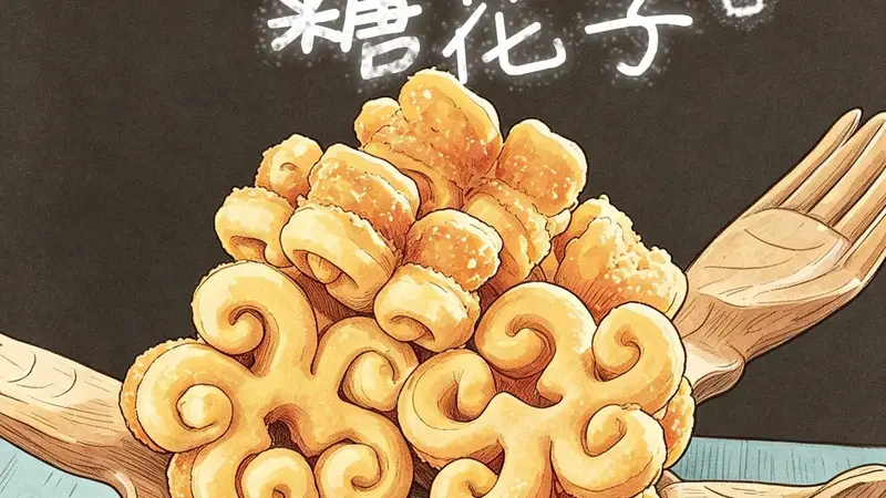 永昌春节特色糖花子：始于宋朝的甜蜜花馍