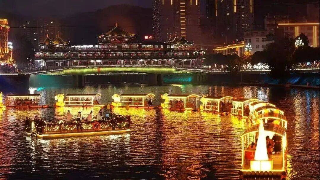 岚皋岚河夜画水利风景区临时停业！